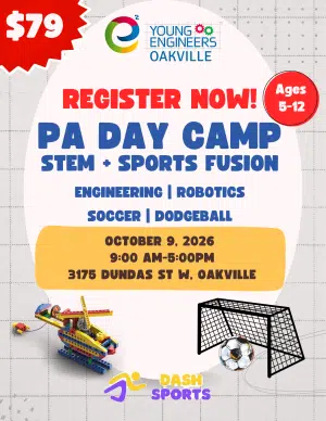 STEM+Sports Fusion PA Day Camp | October 9, 2026